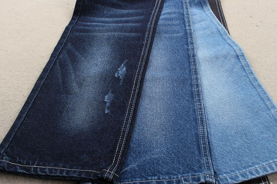 Nowy trend w modzie Recykling bawełny Tkanina denimowa 12% Recykling bawełny i 88% bawełny 11 OZ przyjazne dla środowiska