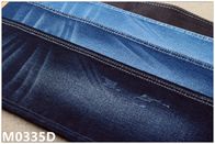 9,5 uncji Ekologiczny, elastyczny materiał dżinsowy w kolorze ciemnego indygo dla kobiety Miękki w dotyku recykling