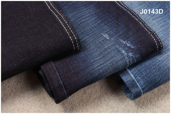 10,5 uncji Stretch Crosshatch Denim Fabric