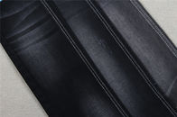 9,5 uncji Eco Comfort Firm Recycled Poly Stretch Denim Material Black Denim Fabric