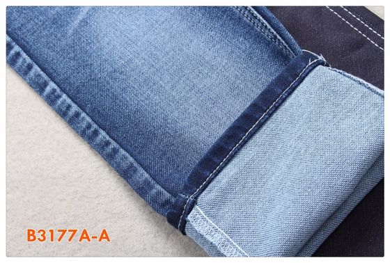 Tr 9.5 Oz Fałszywe dzianiny Lycra Bawełna Poliester Denim 73 Ctn 23 Poly 1 Spx