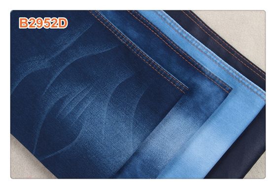 8,5 uncji satynowego denimu w kolorze indygo