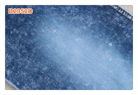 8,5 uncji satynowego denimu w kolorze indygo