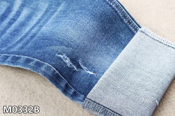 100% bawełna skład 11,3 oz ciemno niebieski kolor tkanina denim dla dżinsów tkanina denim