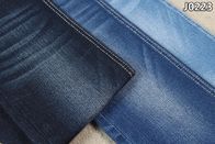 Ciemnoniebieska tkanina dżinsowa z poliestrowej elastanu ze spandeksem z odzyskiem rozciągania