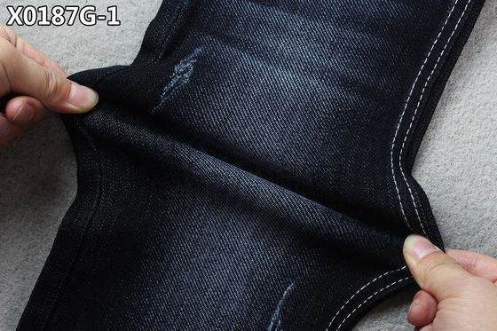Lewa ręka Twill Denim Jeans Tekstura tkaniny Rolka do odzieży damskiej