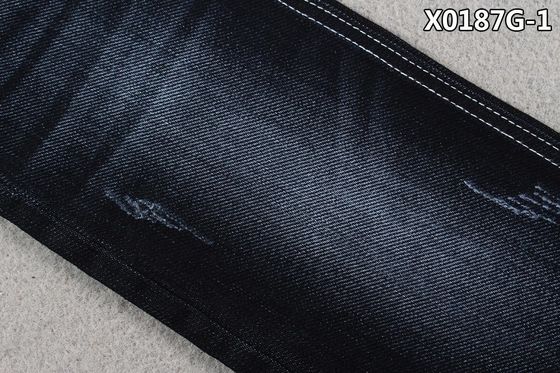 Lewa ręka Twill Denim Jeans Tekstura tkaniny Rolka do odzieży damskiej