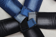 Kolorowa tkanina dżinsowa z rozciągliwym wątkiem 59 &quot;z czarno-niebieskim białym mieszanym kolorem z tyłu