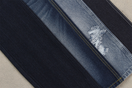 12.5 Raz 190 cm 100% bawełny Super Indigo Blue Denim Jeans tkanina