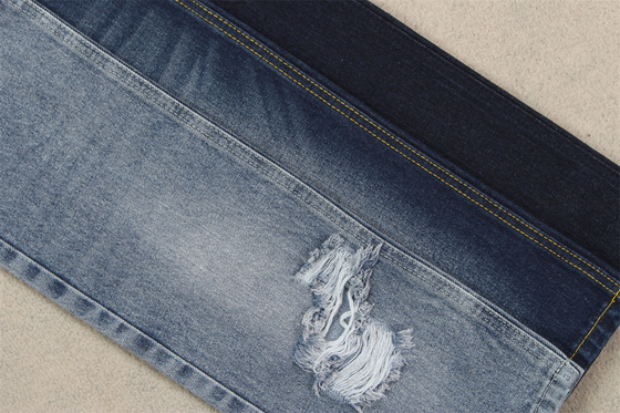 12.5 Raz 190 cm 100% bawełny Super Indigo Blue Denim Jeans tkanina