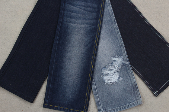 12.5 Raz 190 cm 100% bawełny Super Indigo Blue Denim Jeans tkanina