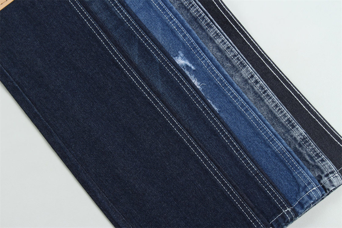 Mniej niż 2 dolary 12 uncji 190cm Indigo Bawełna Poliester sztywna tkanina Denim dla dżinsów