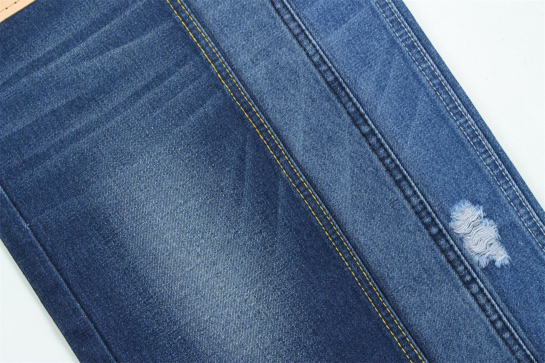 10oz Denim Tkanina sztywna 100%C dla marki Style Jeans Boyfriend Style Soft Handfeel Super Dark Blue Kolor