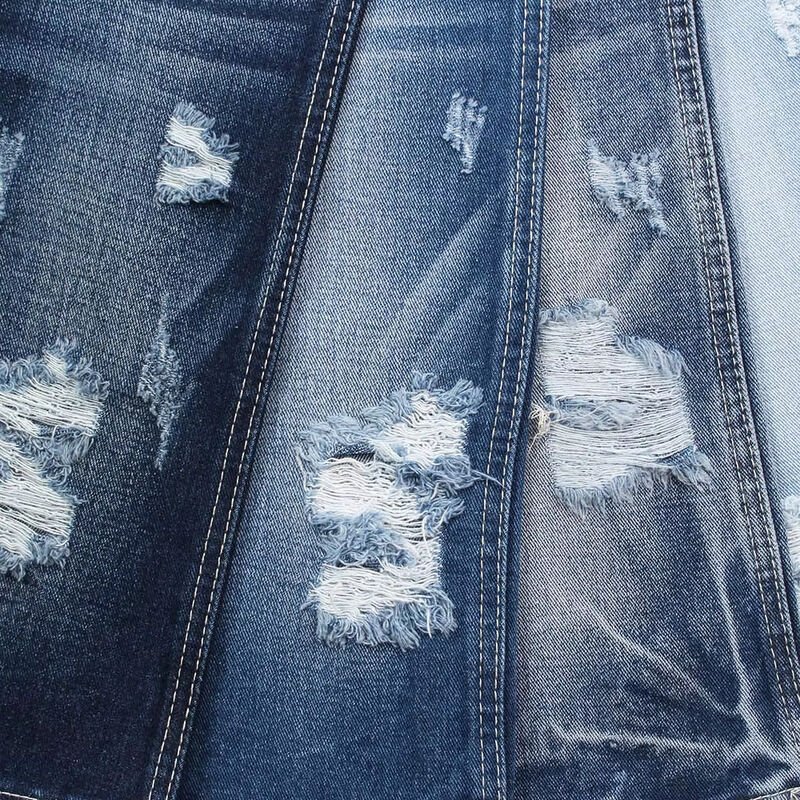 11.5 Jedwabna tkanina dżinsowa z bawełny bez spandexu, szerokość 70 cali, super ciemnoniebieski