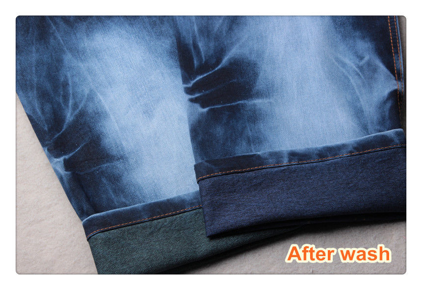10,7 uncji Slub Twill 66 Ctn 32 Poly 2 Spx Cotton Spandex Denim Fabric Denim Textile
