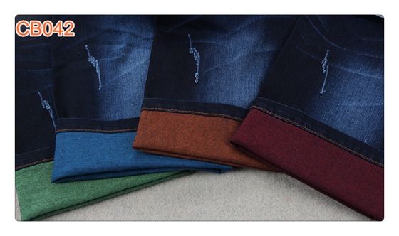 Dobra cena Bawełna Spandex Color Weft Przędza Denim Dżinsy do odzieży w Internecie