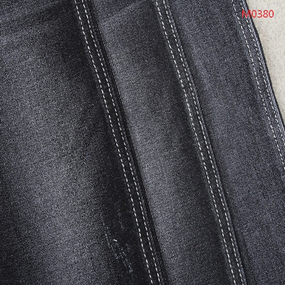 Czarna, ciężka bawełniana tkanina dżinsowa z elastanu o wysokiej rozciągliwości dla kobiet Jean Pants