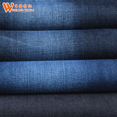 Non Stretch Bamboo Slub Jeans Denim Fabric na sukienkę koszulową