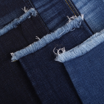 Barwiona przędza bawełniana Spandex Stretch Denim Fabric Dostosowany kolor