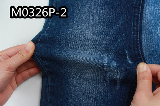 Dobra cena 10 uncji Indigo Denim Tkanina Dla Kobiet Mężczyzna Raw Miękkie 98% Bawełna 2% Elastan w Internecie