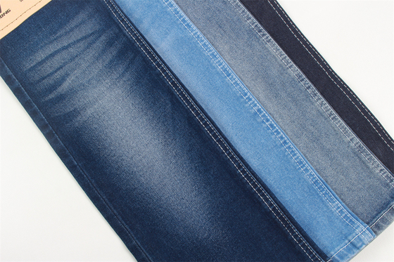 OEM 343gsm Raw Denim Fabric 160cm pełna szerokość ciemnoniebieski odcień