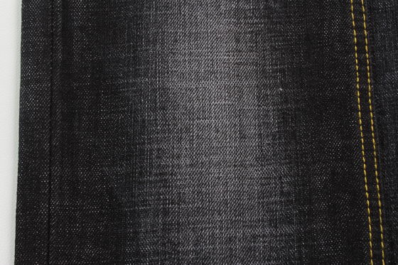 Dobra cena Sanforizing 63 '' Pełna szerokość 12 Oz Bawełniany Spandex Denim Tkanina Z Warp Slub w Internecie