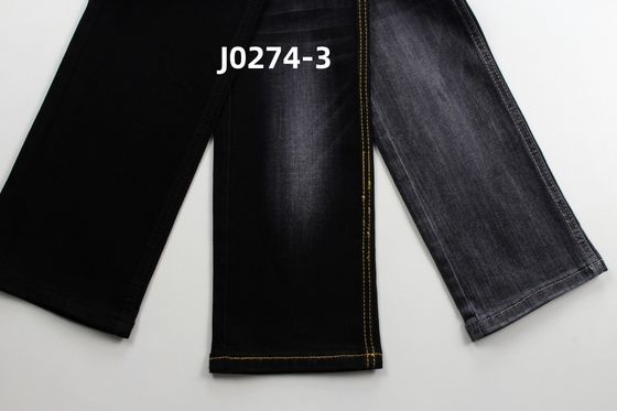 Dobra cena 10 Oz Warp Slub High Stretch Black Backside Woven Denim Fabric For Jeans w Internecie