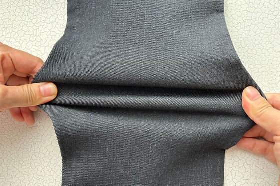 Dobra cena 10 Oz Konkurencyjna cena Ostra cena Szary kolor dla mężczyzny Jean Stretch Denim tkanina z chińskiej fabryki w Internecie