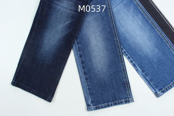 Dobra cena Wysokiej jakości 11,5 oz Crosshatch Slub Stretch Denim Tkanina dla dżinsów w Internecie