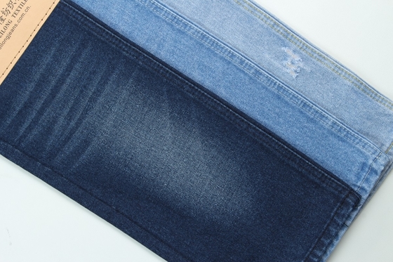 9000 Yards 13 Oz TC Denim Tkanina W Ciemno-Błękitnym