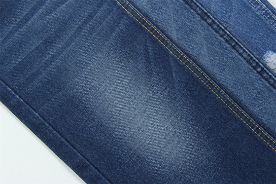 Nowy trend mody recykling bawełna tkanina denimowa 100% bawełna 10,5 oz przyjazne dla środowiska
