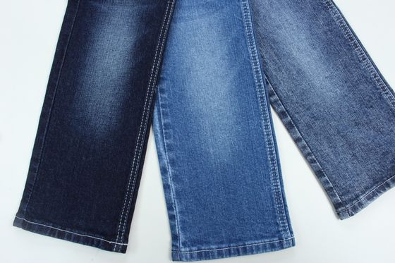 Dobra cena Bawełna Spandex 11 Oz Ciemno-niebieski Warp Slub Woven Denim Jeans Tkanina w Internecie