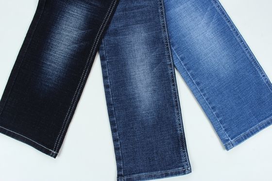 Dobra cena 10.5 Oz Specjalny Tkaniny z Crosshatch Slub Denim Tkaniny Dla Jeansów w Internecie