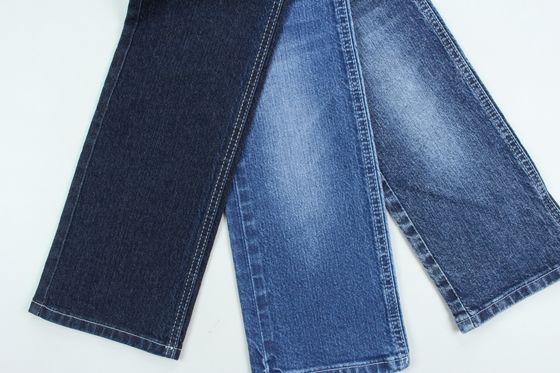 Dobra cena 11.2 Oz Super ciemno niebieski bawełniany Spandex Denim Tkanina dla dżinsów w Internecie