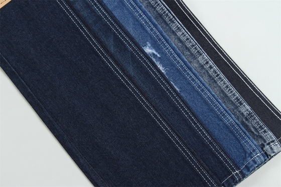Mniej niż 2 dolary 12 uncji 190cm Indigo Bawełna Poliester sztywna tkanina Denim dla dżinsów