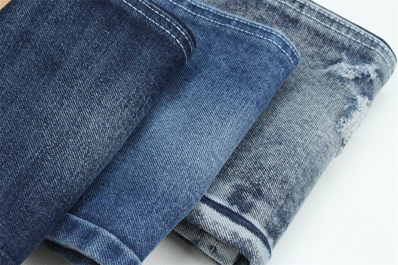 15 uncji 190 cm Indigo Cotton Polyester Twardy Teksta Denim Do Jeans