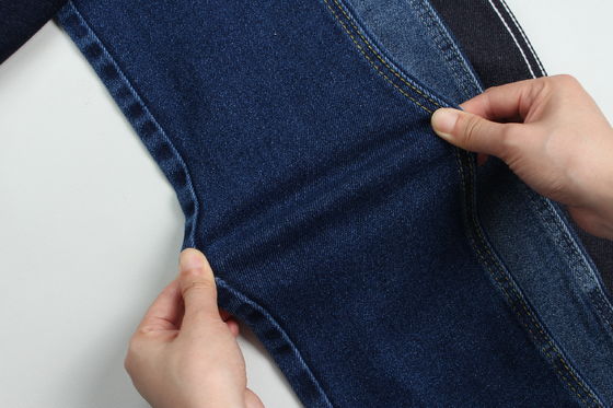 11.5 Po raz pierwszy bawełniany poliester spandex wygodne rozciąganie tkaniny denimowej do dżinsów