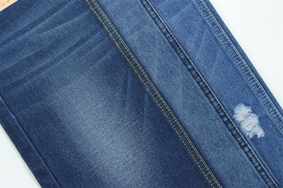 10oz Denim Tkanina sztywna 100%C dla marki Style Jeans Boyfriend Style Soft Handfeel Super Dark Blue Kolor