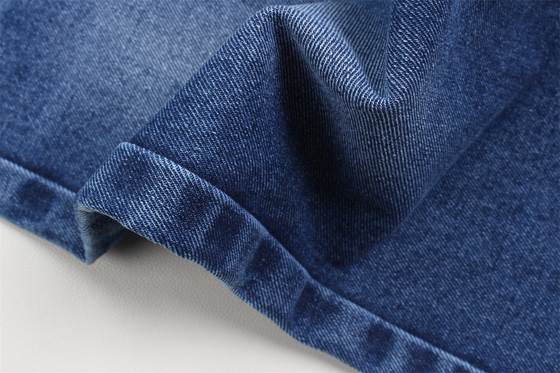 10 oz Super Blue Denim Tkanina sztywna 100% Bawełna dla stylu Jeans Boy Friend Style Soft Handfeel Damski Jeans Summer Na sprzedaż