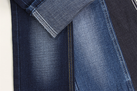 190 cm Dobby Specjalny Weave Cross Slub Stretch Denim Tkanina