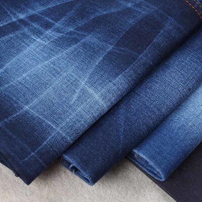 Dobra cena Gotowy towar w magazynie Bardzo gorący produkt 11oz Super ciemnoniebieski dżinsowy materiał na dżinsy męskie Kup z Chin w Internecie