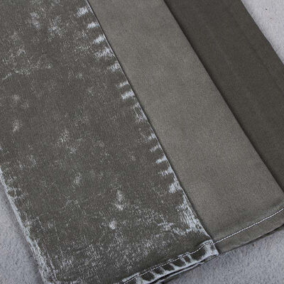 Dobra cena 8.5 oz Navy Green Power Stretch Bawełny Poliester Spandex Denim Jeans Tkanina Producent w Internecie