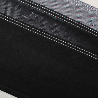 Dobra cena 11,5 uncji dżinsowa tkanina bawełniano-poliestrowa, czarna, 55% bawełna, 45% poliester w Internecie