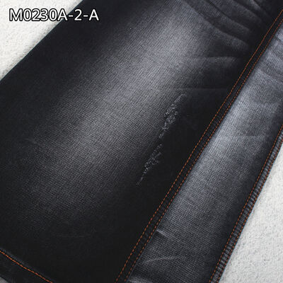 Dobra cena 12oz czarny dwuwarstwowy dżins z tie-dye i przędzy czesanej w Internecie