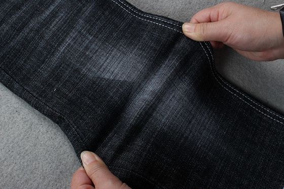 GOTS 12,8 uncji Bawełna Poliester Elastan Denim Tkanina Dla Kobieta Mężczyzna Dżinsy Stocklot