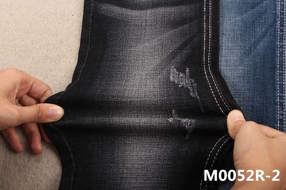 356gm Power Spandex Denim Tkanina dla damek Kobiety Rolls Of Denim Jeans Materiał Ciemno Błękitny