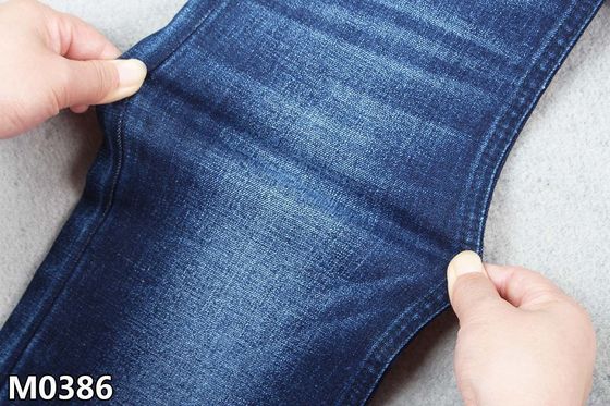 10,2 uncji Bawełniany Poliester Elastan Denim Tkanina Z Krzyżem